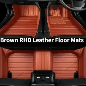 Full Surround Genuine Leather Car Floor Mats, Waterproof Protective Mats for AION V Tyrannosaurus 2026 RHD Custom Floor Mats - view 5