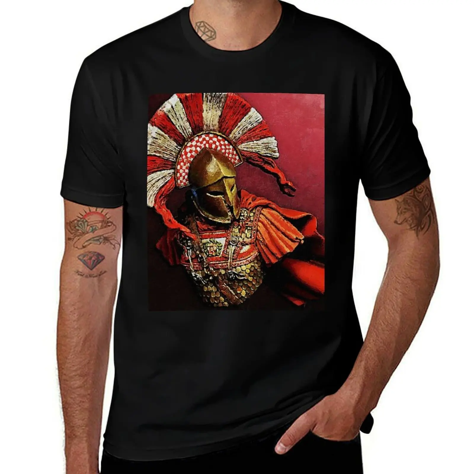 Spartan Hoplite T-Shirt Aesthetic clothing graphic tee shirt customizeds mens t shirt graphic