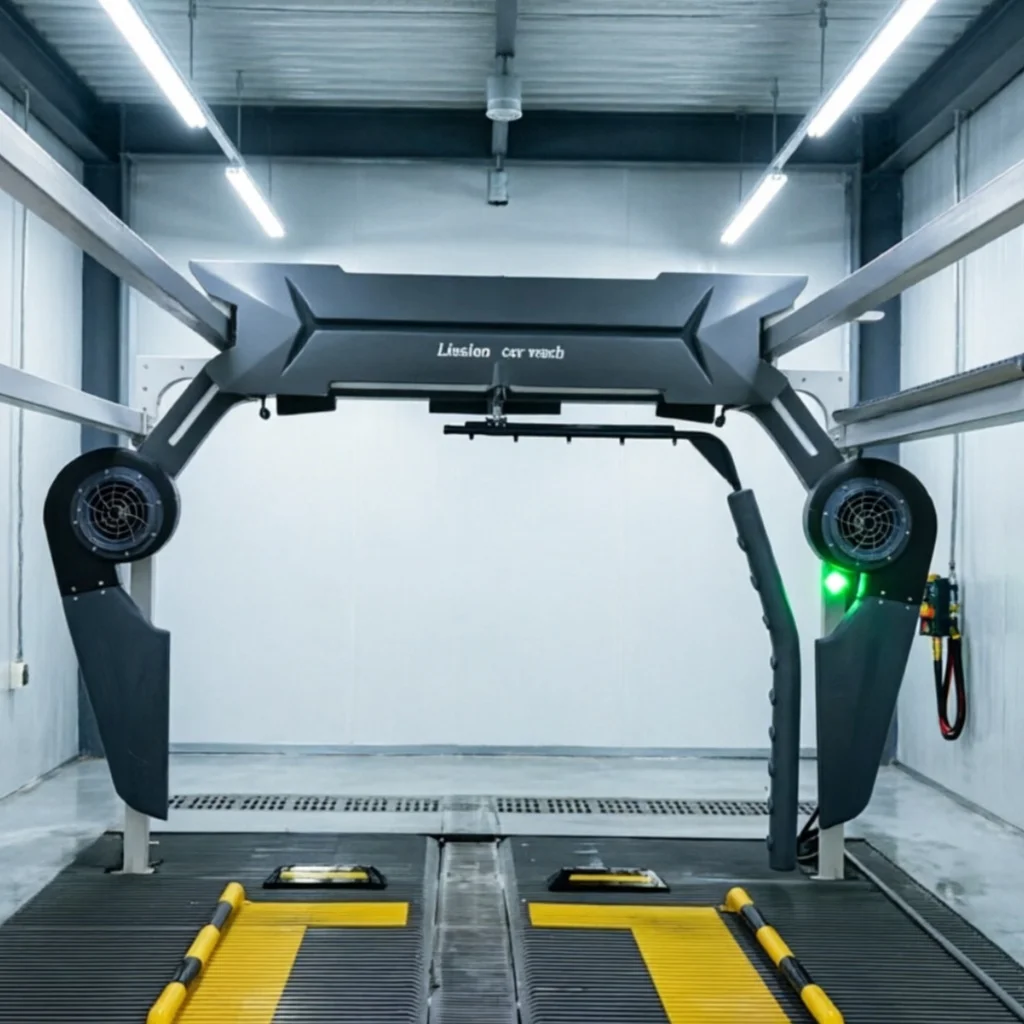 Anti-Rust Hot Galvanized Steel Frame 360 Touchless Car Wash Machine Smart 3D Scanning Fully Automatic Car Washing Equipment