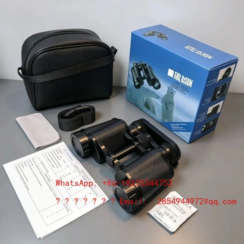 High-precision 8X30 Binoculars, Accurate and High-power Outdoor Low-light Night Vision, Portable Spot Quick Delivery
