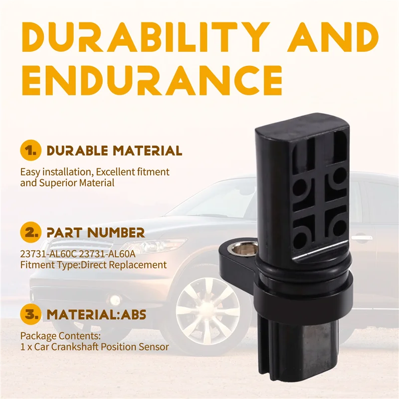 السيارات لإنفينيتي FX35 M35 نيسان 350Z ألتيما متوافق سيارة العمود المرفقي مستشعر موضع 23731-AL60C 23731-AL60A