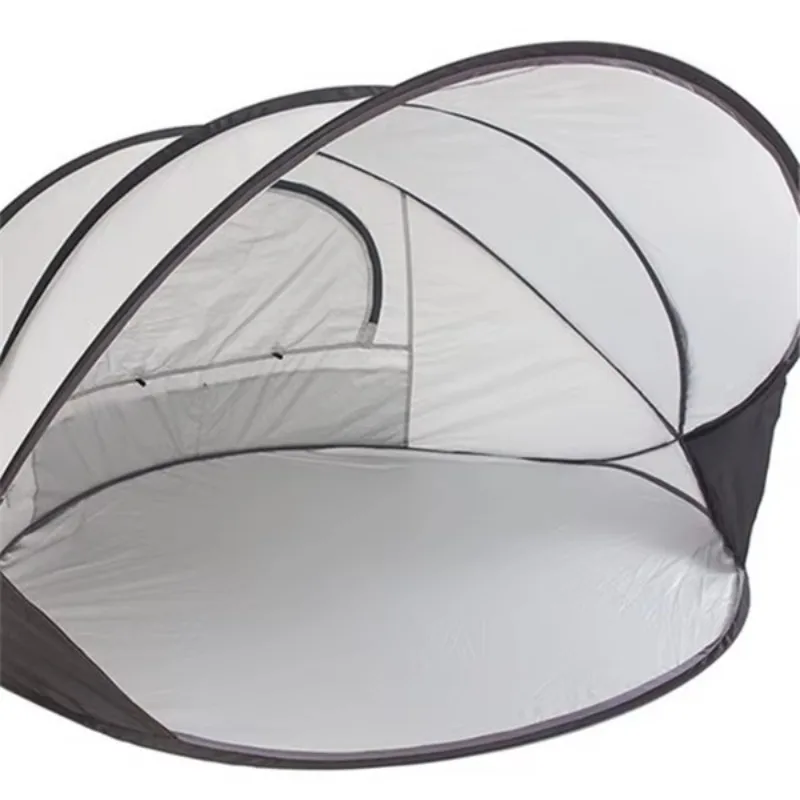 

New Design Easy Set-up Beach Tent Automatic Pop up Instant Beach Shade Portable Outdoors Family Sun Shelter with Carry Case