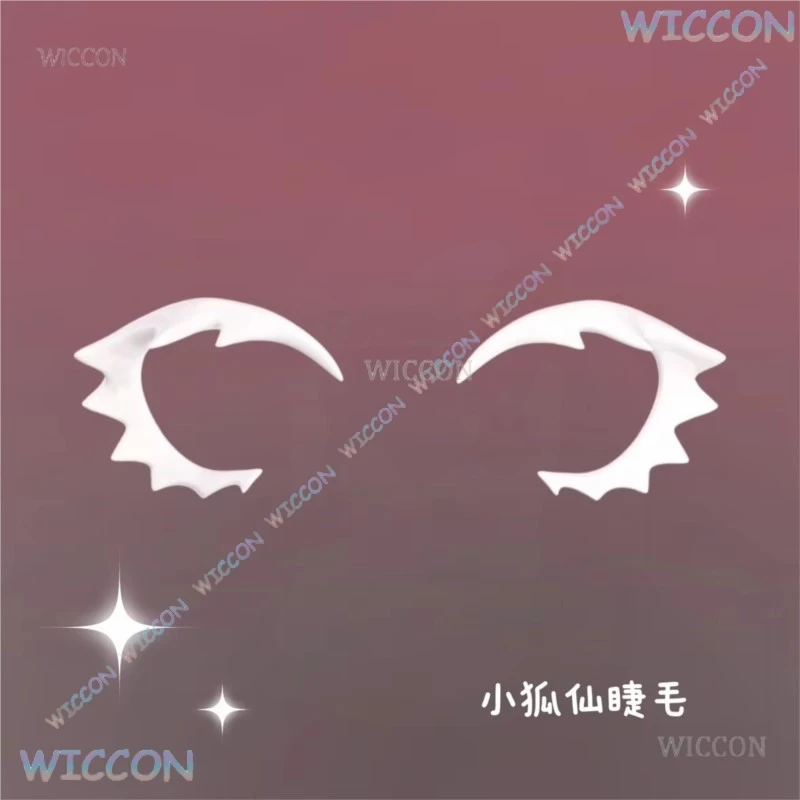 Animal Accessory Yandere Cos Furry DIY Mask Eyelash Cosplay Comic-Con Goddess Handmade Kig Cosplay Woman Man RolePlay Gift