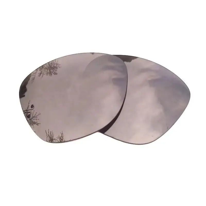 Silver Mirrored Polarized Replacement Lenses for Oakley Jupiter Sunglasses Frame 100% UVA & UVB