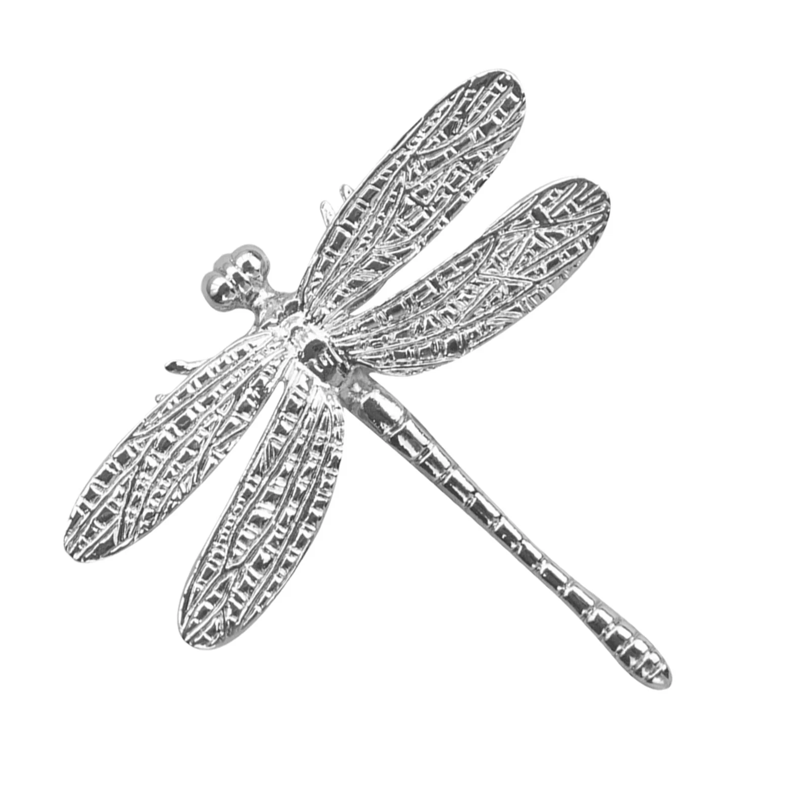 

Dragonfly Brass Cabinet Door Handle Pull Replacement for Wardrobe Drawer Modern Silver Cabinet Pulls Furniture Knobs Stylish