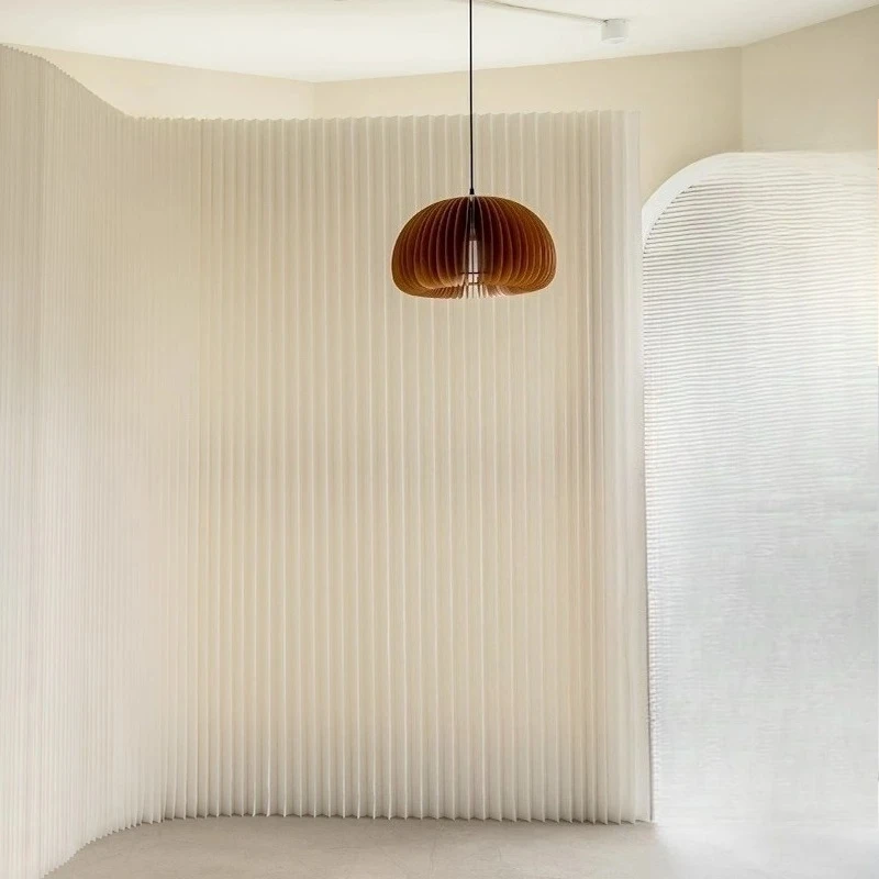 Screen Partition Wall Folding Organ Paper Wall Living Room Live Stream Background Panel Room Partition Screen Movement