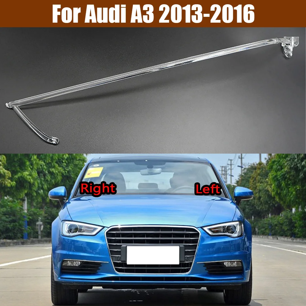 

For Audi A3 2013 2014 2015 2016 LED DRL Headlight Light Guide Strip Daytime Running Light Tube Daily Car Head Lamp Emitting Tube