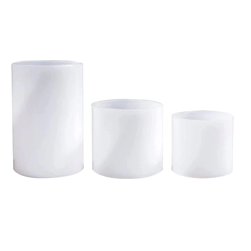 

Цилиндрические хрустальные формы для подсвечников, силиконовые формы для литья свечей из смолы, изготовление мыла своими руками, украшение для дома