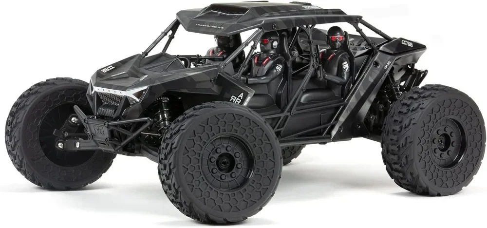 

For Truck 1/7 FIRETEAM 6S 4WD BLX Speed Assault Vehicle RTR (Batteries and Charger Not Included), ARA7618T1, Black