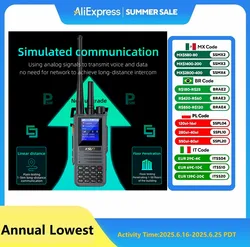 KSUT 4G POC network radio long range analog uhf two mode radios walkie talkie compatible with zello real-ptt poc global app