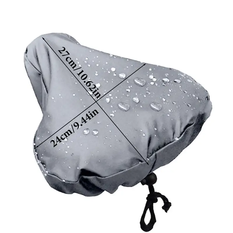 Impermeável Bicycle Saddle Rain Cover, Sela ao ar livre, Capa contra poeira, Proteção UV para bicicleta MTB, Acessórios para ciclismo esportivo