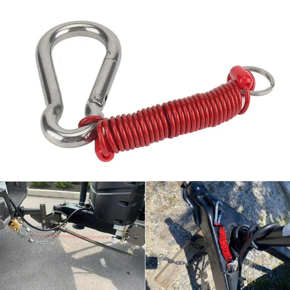 

RV Trailer Safety Rope Retractable Anti-Lost Cable Auto Trailer Cable For RV Trailer Emergency Camper Car Accessories