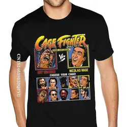 Extra Large Cage Fighter Not The Bees Vs Nicolas Rage Choose Your Cage Tees Shirts Homme Oversized Anime Tshirt Men T Shirt