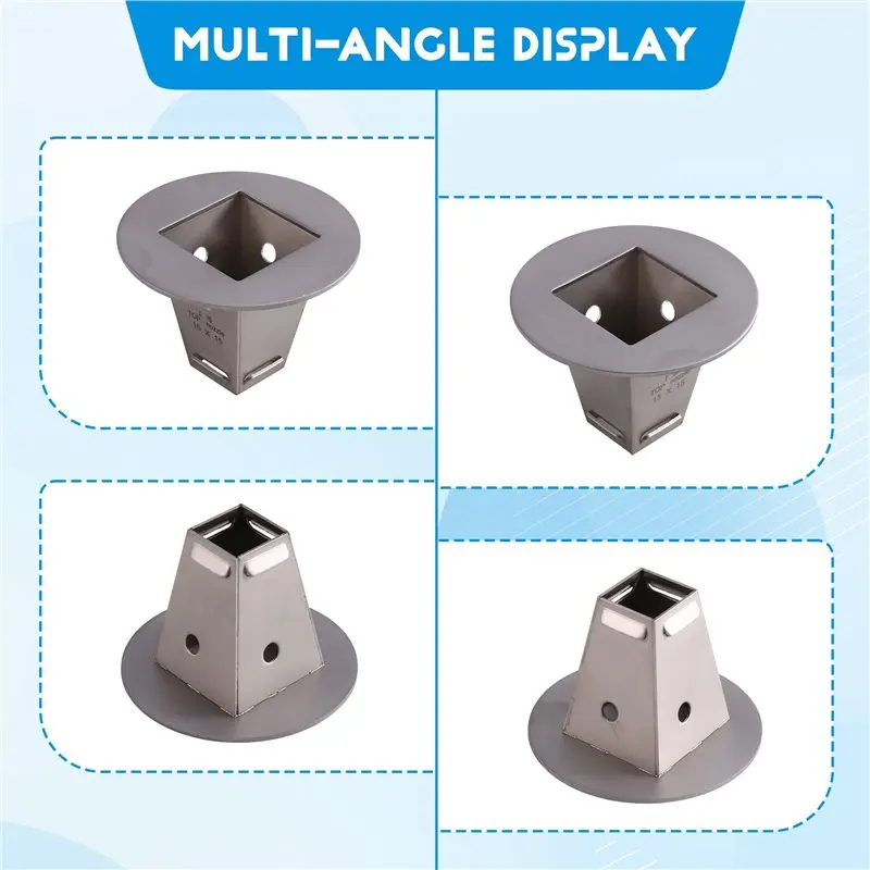 75STO-For BGA Rework Station Nozzle Made Of Stainless Steel With Selectable Upper And For Reliable Operation (Up15mmx15mm)