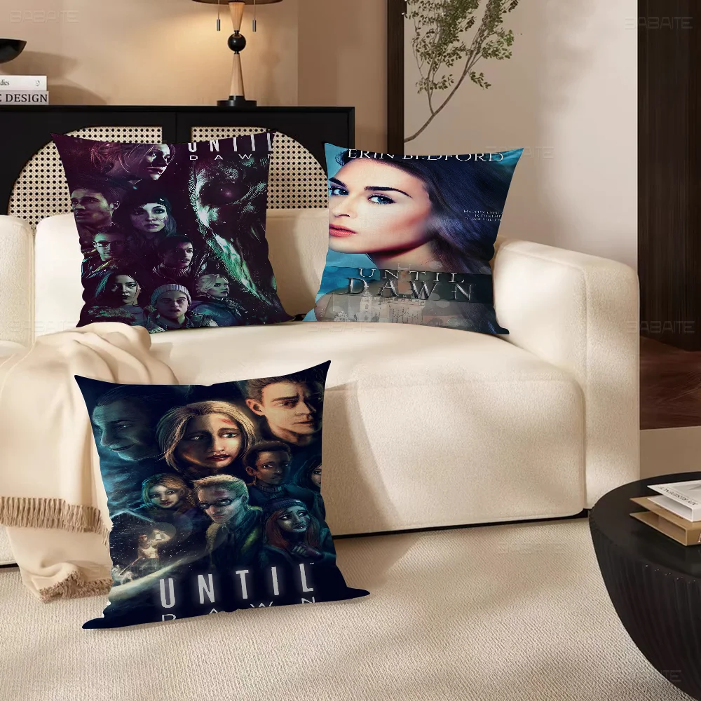 Until Dawn Personalized picture text home decorative pillows Household Gifts 45x45cm