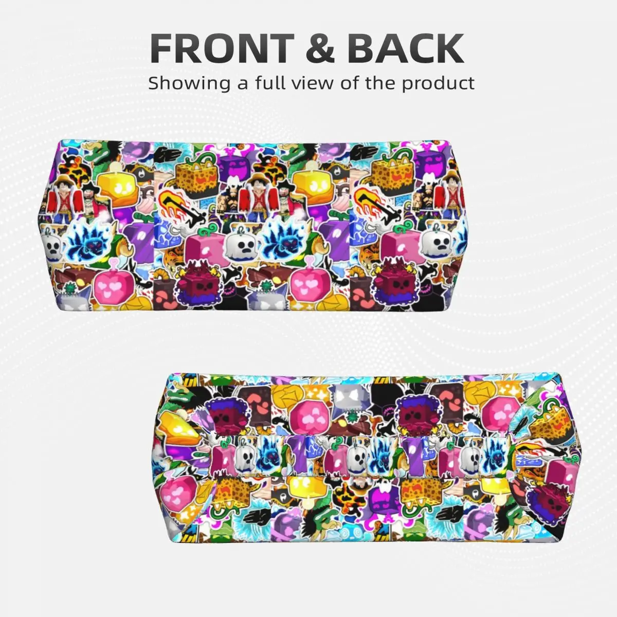 لعبة مخصصة Bloxs الفواكه أنيمي الكرتون عقال النساء الرجال عدم الانزلاق الرطوبة فتل عصابة رياضية لكرة السلة