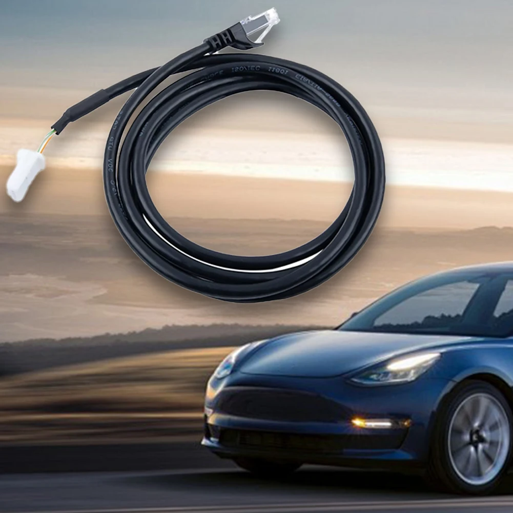 

Диагностический кабель линии Ethernet, диагностический сервисный кабель, замена адаптера диагностических инструментов 1137658-00-A, подходит для модели Tesla 3 Y