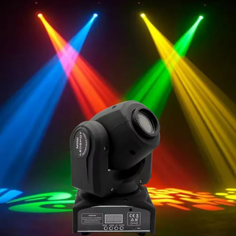 led beam moving head light spot light 30w gobo ktv bar clube disco dj iluminacao dmx 512 efeito 01