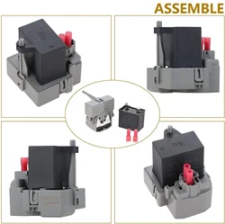 2pcs/1set WP2319792 TSD2 Relay Start Device & W10662129 Freezer Compressor Run Capacitor fit for Kenmore Whirlpool Amana Maytag