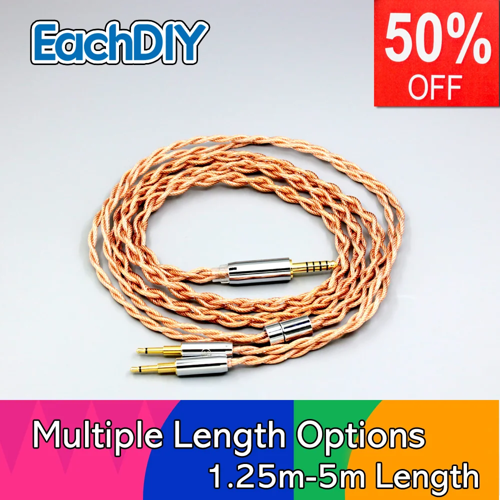 

Graphene 7N OCC Shielding Coaxial Mixed Earphone Cable For Nighthawk Monoprice M650 Monolith M1060 M1060C M565 LN007783