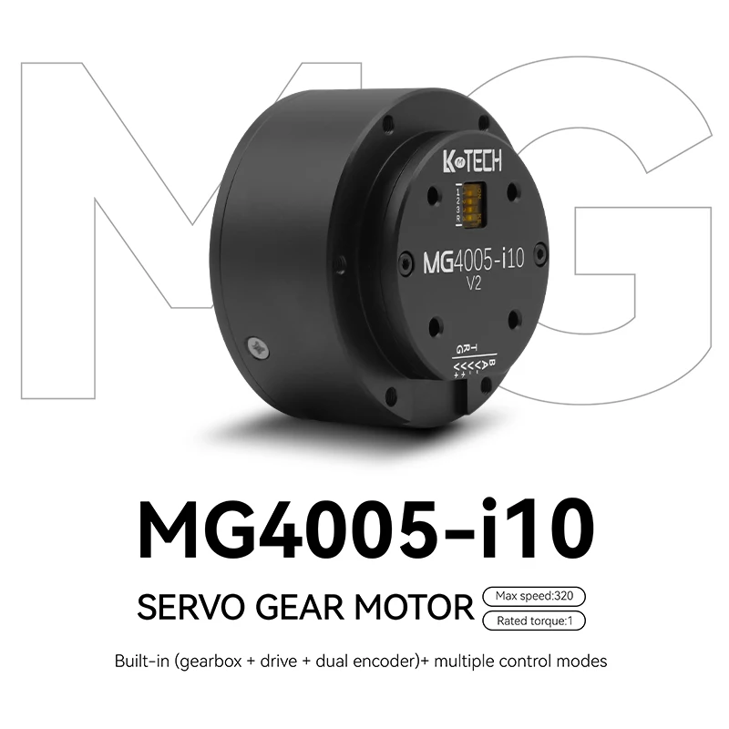 Servo motor planetário sem escova da redução da caixa de engrenagens da c.c. MG4005-i10v2(RMD-X4)