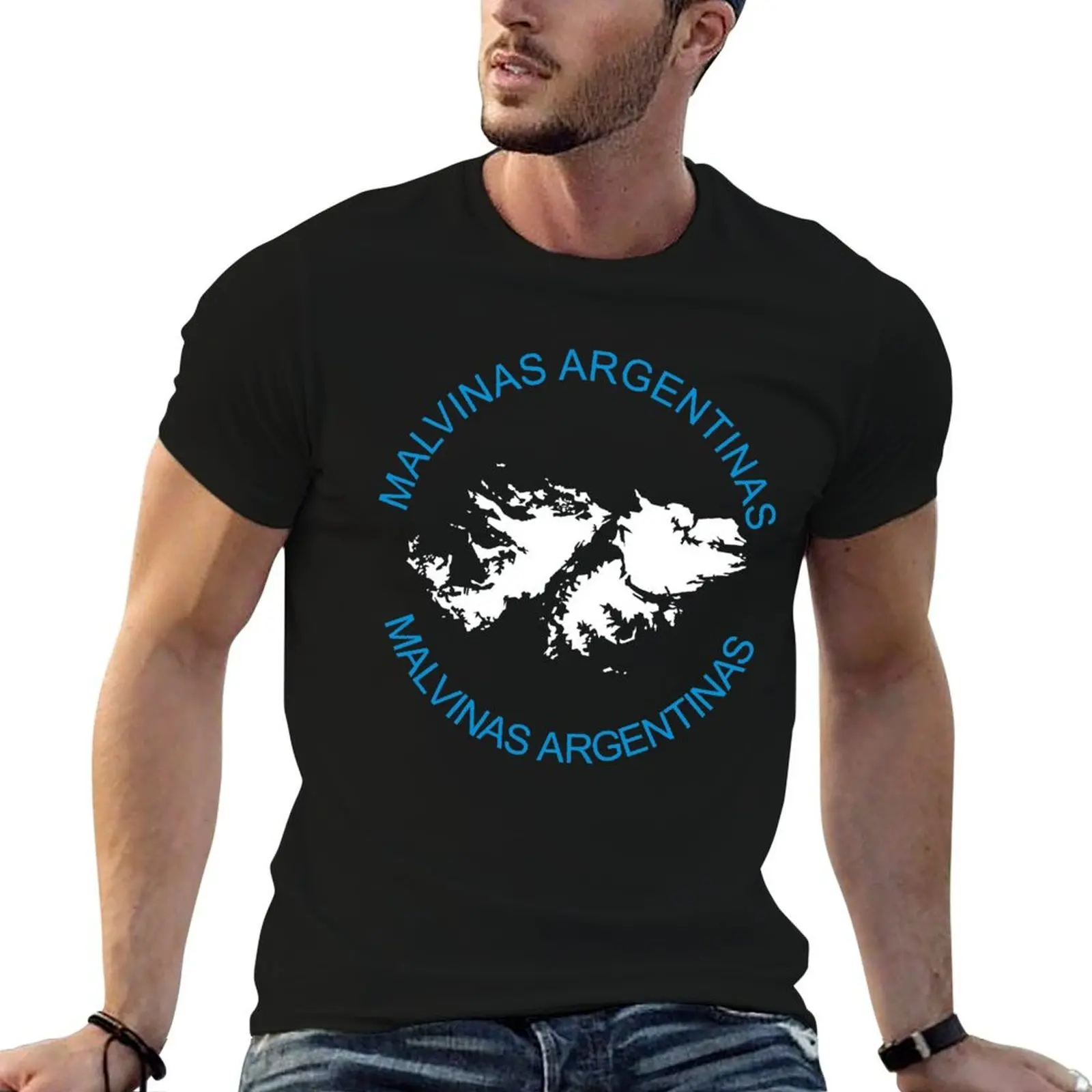 

Malvinas Argentinas T-Shirt man t shirt cotton graphic t shirts for man man t shirts graphic T-Shirt