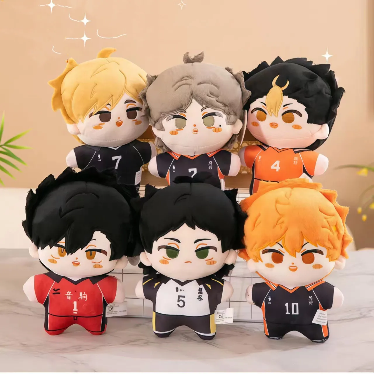 20cm Anime Plush Toys Haikyuu!! Cotton Plush Doll Kawaii Pendant Cosplay Hinata Shoyo kageyama tobio Doll Christmas Gift