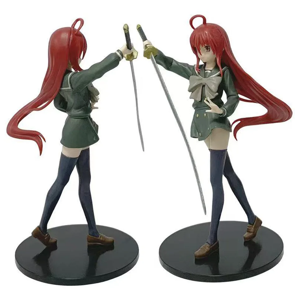 19CM Anime Shakugan no Shana Shana Punish the crime PVC Action Figures Model Collection Ornament Anime Cartoon Model Toy Gift