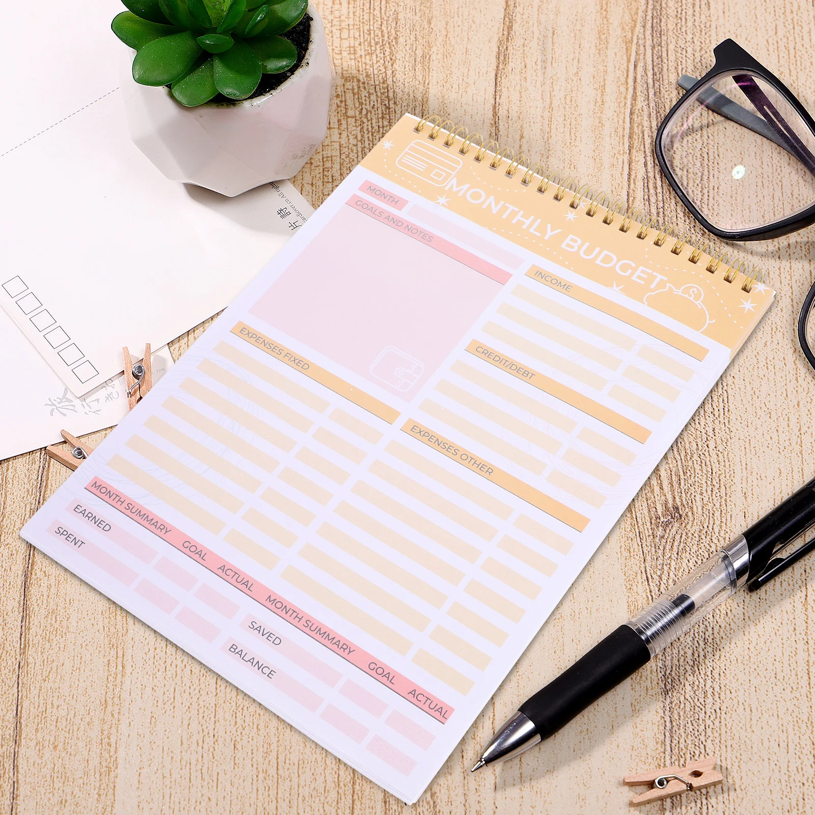 Меню-ноутбук, еженедельный разрываемый