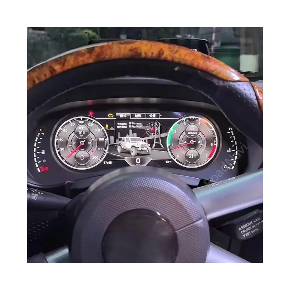 

Android Car Radio Auto Speedometer Instrument Dashboard Jeep Wrangler 3 JK 2007-2011