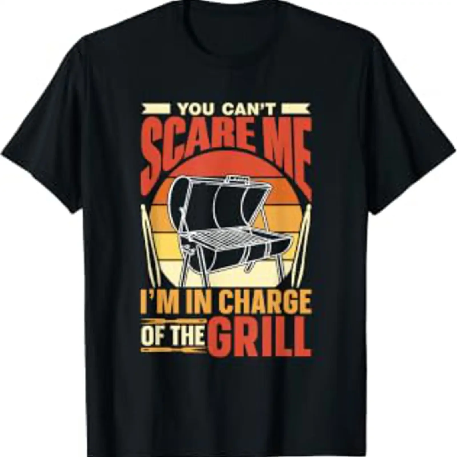 Je Suis Responsable Du Grill Viande Gril Barbecue Bbq T Shirt vintage Washed homme Slightly Versatile fashion designer clothes