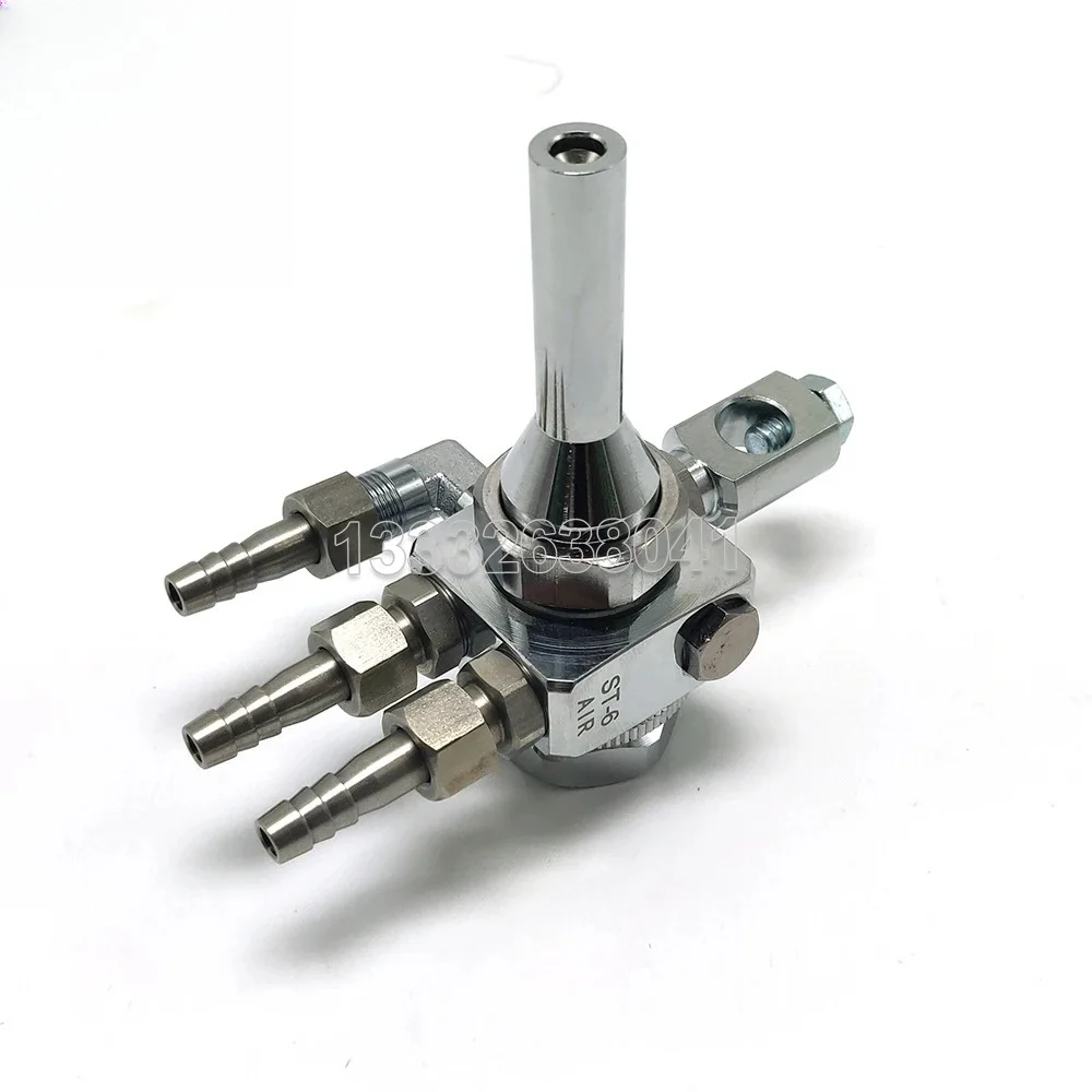 Disocunt ST-6 Extended Automatic Spray Gun, Air Atomizing Nozzle for Wave Soldering, Die Casting, Release Agent, Lubrication