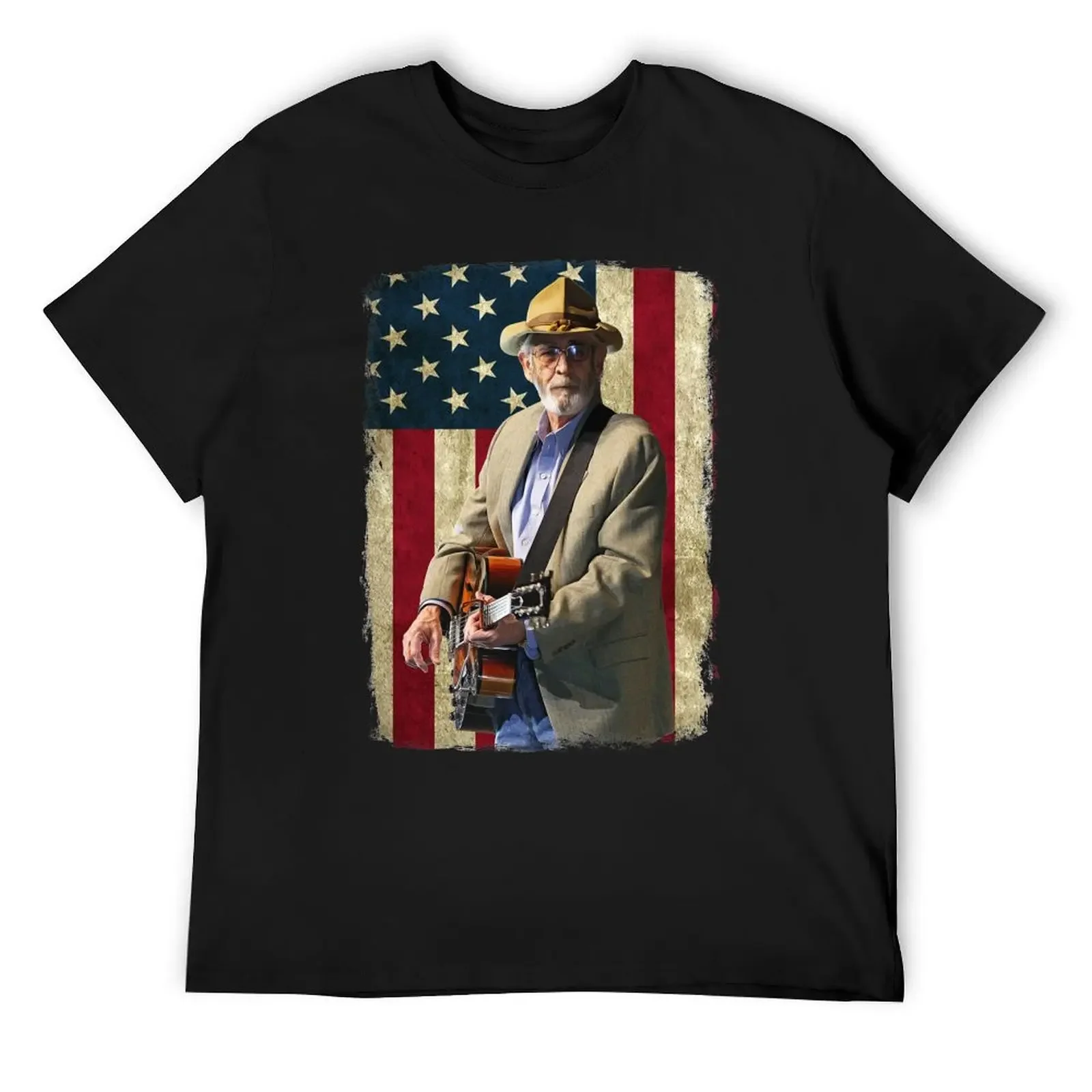 Vintage American Flag Don Williams Legend T-Shirt blanks oversizeds quick-drying mens t shirts top quality