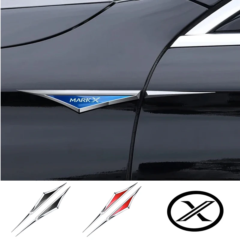 

2pcs Car side door body front door modified decorative stickers accsesories Toyota MARKX MARK-X grmn premium 350s 300g facelift