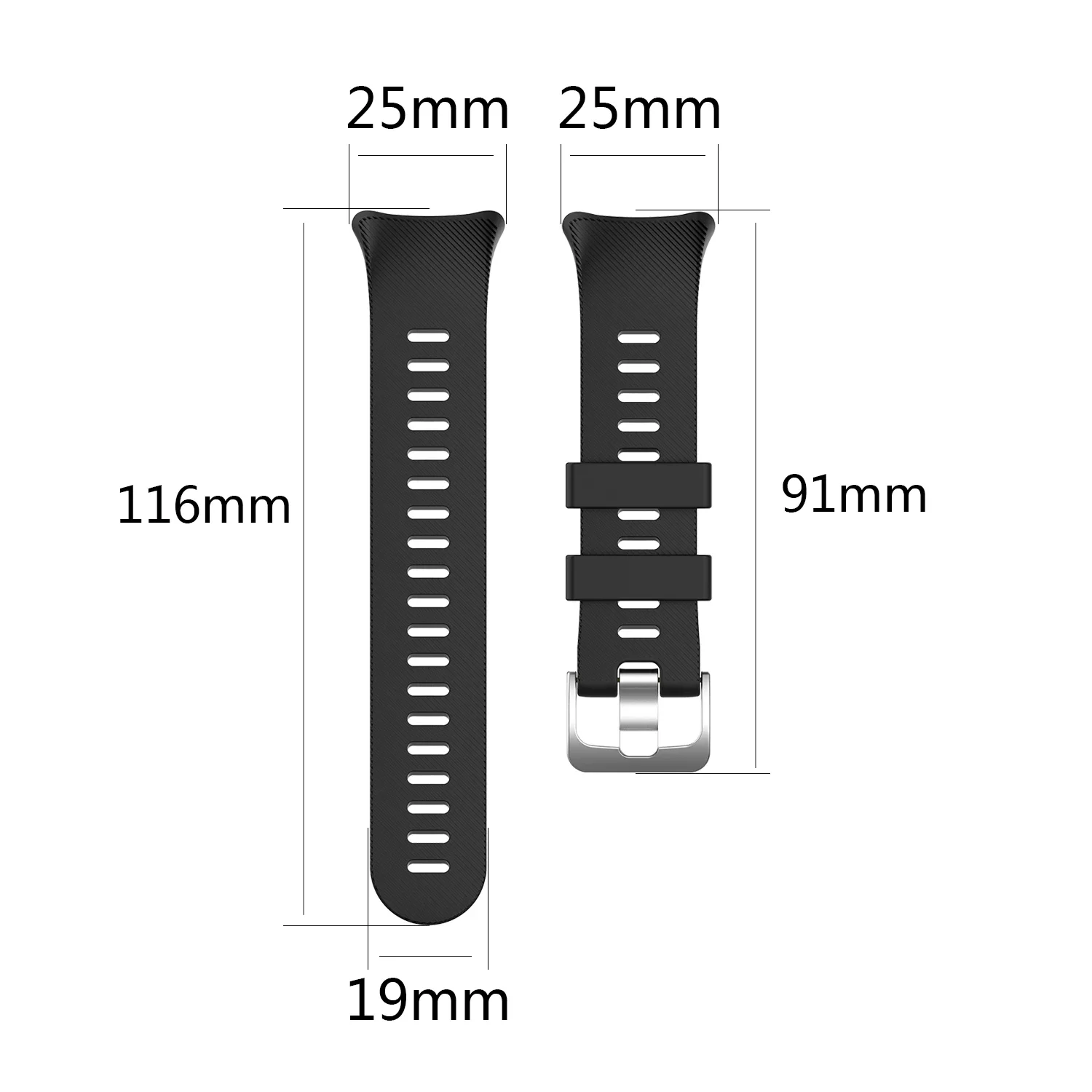 For Garmin Forerunner 45 swim 2 Sports Silicone Watch Strap Smart Watch Accessories For Garmin Forerunner 45S Sports Watch Band