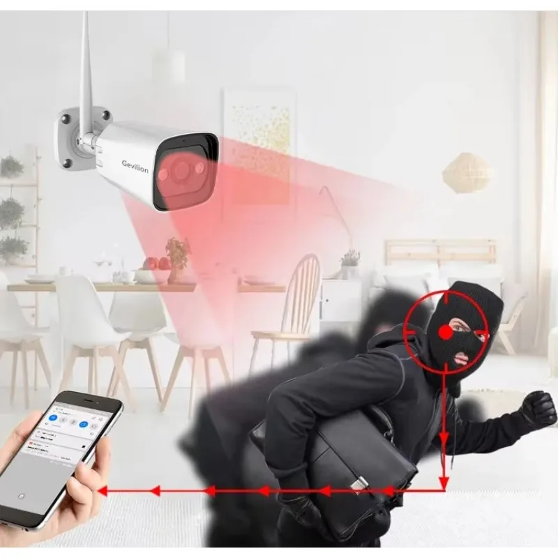 High Tech 3mp 2ch 4ch 8ch 4 Channel Hd Wifi 6 Security Indoor Camera System Home 4 Camera