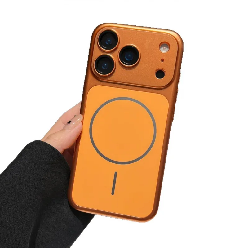 

Instant change suitable for Apple 17 Pro max magnetic phone case iPhone 16 skin feel matte 15 Pro protective case