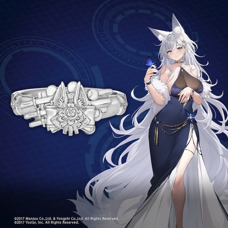 Shinano Anime Accessories Rings Necklaces and Pendants of The Same Style As The Second Dimension Characters Fashion Jewelry