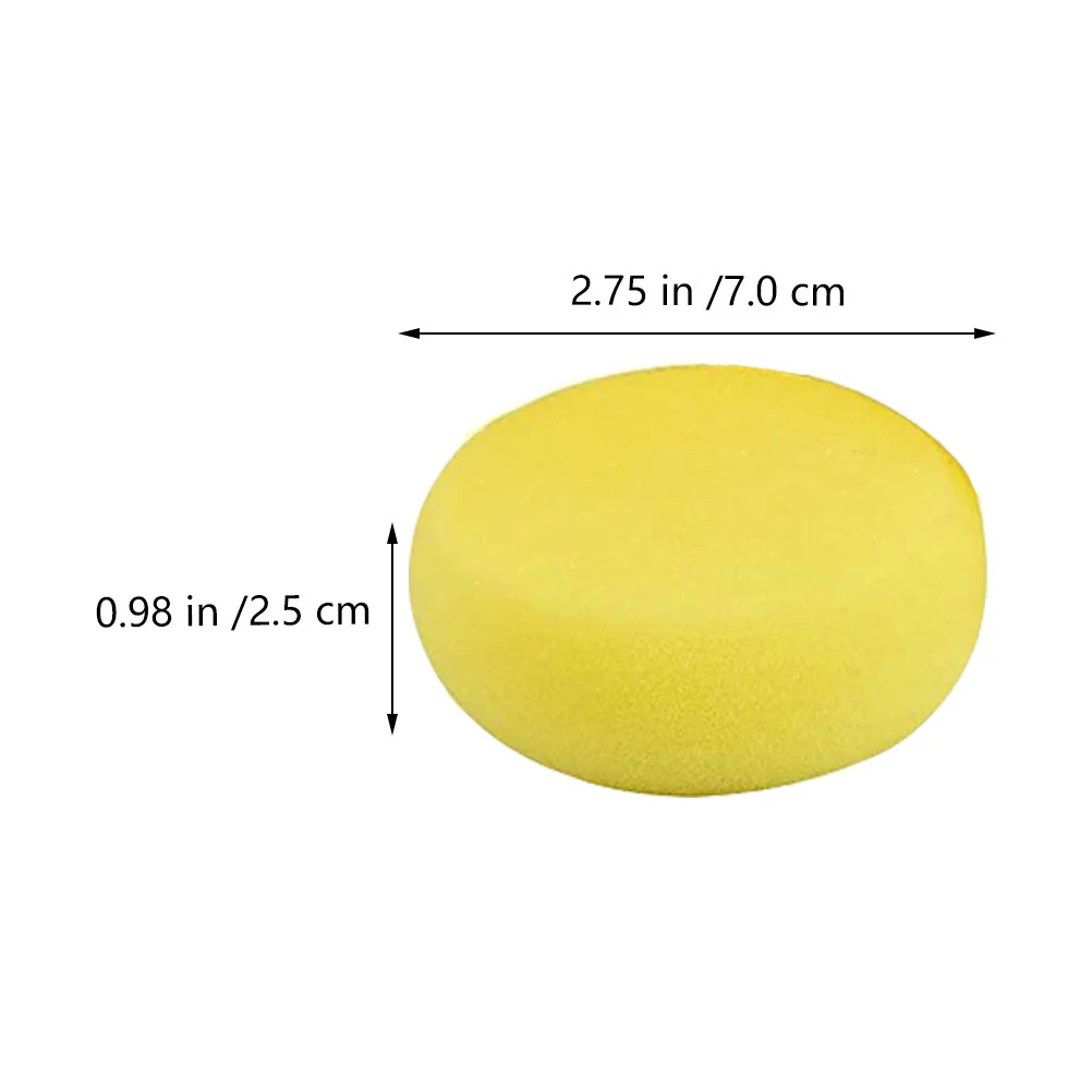 25 Pcs Kids Painting Tool Canvas Sponges Absorbent Kindergarten Pottery Children Drawing