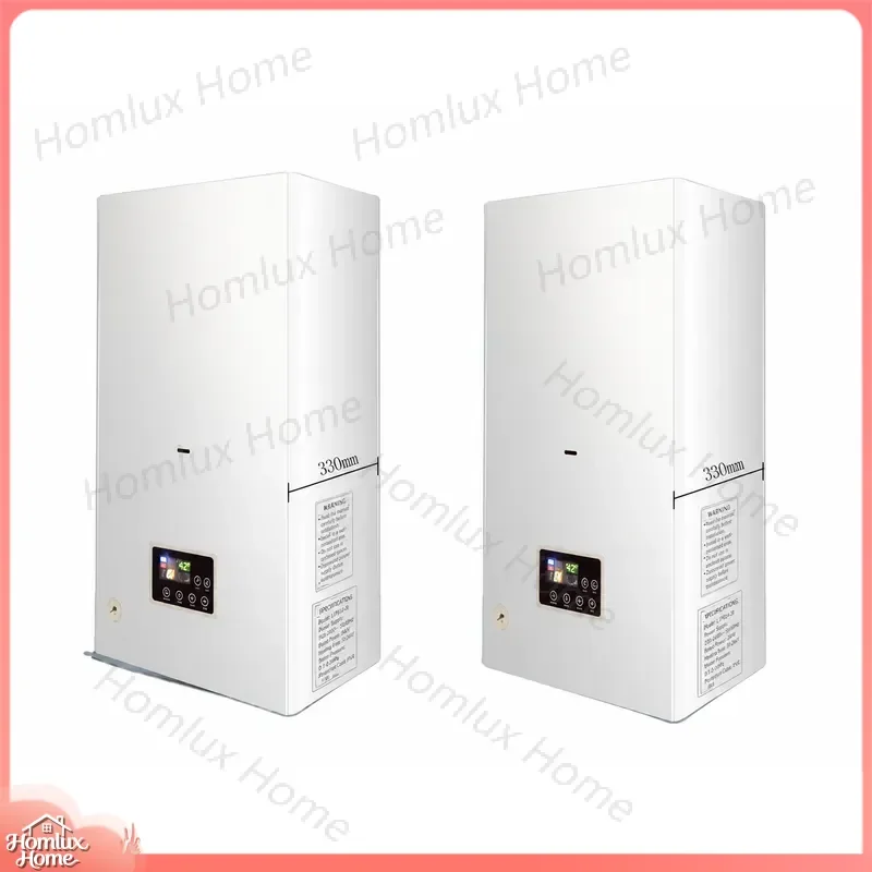 Wall Mounted Natural Gas Convection Heater with Overheat Protection for Home Heating and Hot Water Supply Up to 249 Sq Ft