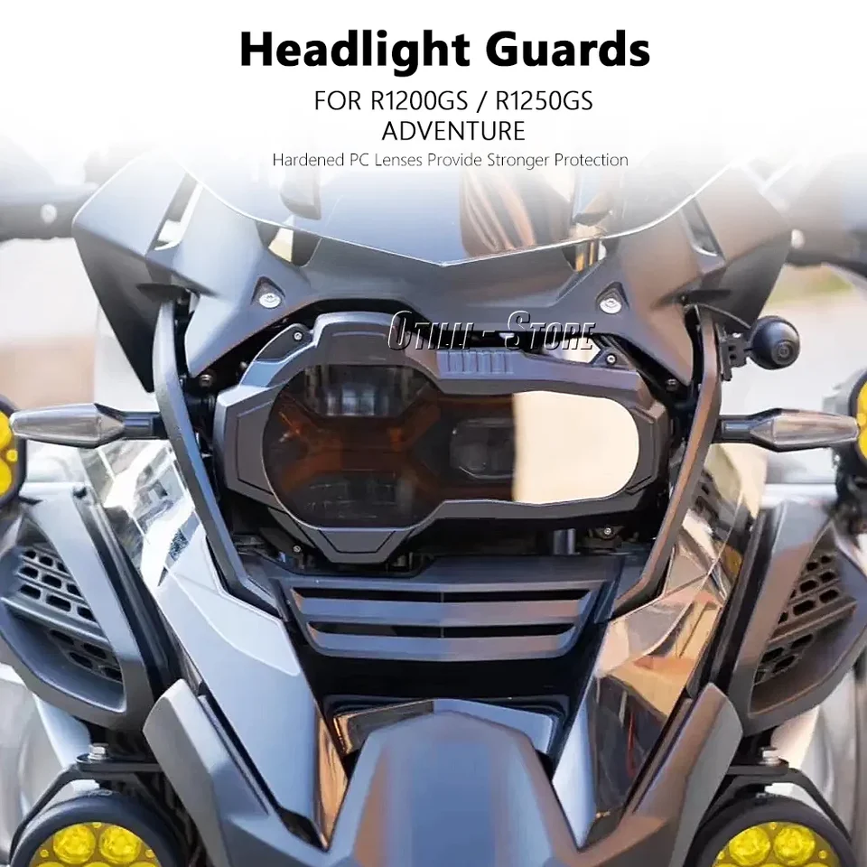 R1250GS GSA用、PUIGヘッドライトプロテクター Headlight Protector - Puig Hi-Tech Parts