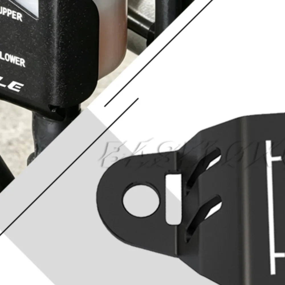 

Motorcycle Rear Brake Fluid Reservoir Cover Guard Cap Oil Cup Guard For Kawasaki KLE500 KLE 500 SE 2025 2026 2027 KLE 500SE ABS
