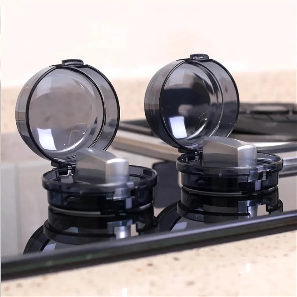 2pcs/4pcs Stove Switch Protector Cover Child Kitchen Safety Baby Safety Lock Children Security Protection Gas Stove Knob Cover