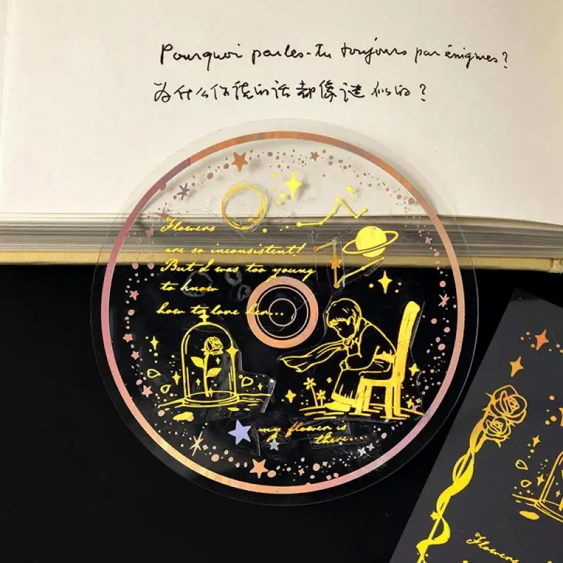 Mr.paper 4 Styles 2Pcs/bag Cartoon Characters Sticker Literature Cute Little Prince Hand Account Decoration Stationery Stickers