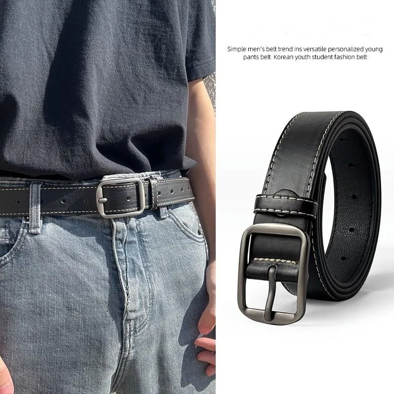 High quality women Belt Fashion Trend Business Luxury Belt for Women Leisure style needle buckle men belts