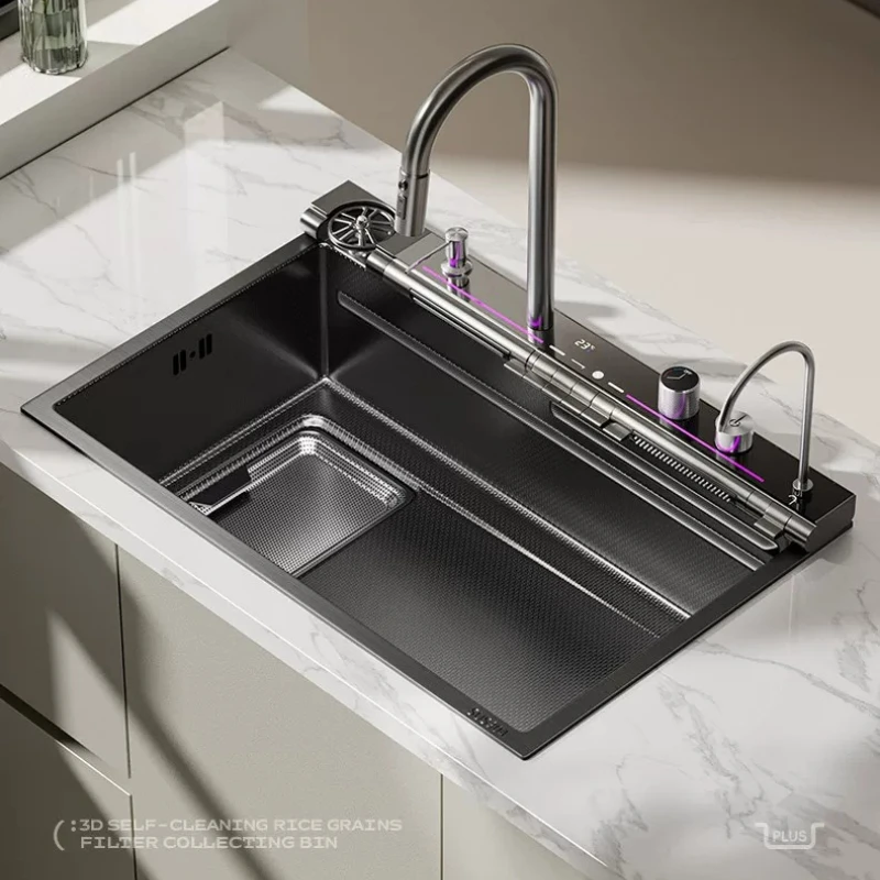 Extra-thick Kitchen Sinks Reinforced Stainless Steel Wear Kitchen Sinks Resistance Home Improvement Lavelli Da Cucina ZY40SC