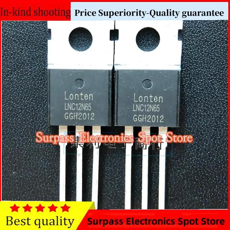 

10PCS-100PCS LNC12N65 MOSN 650V 12A TO-220 Price Superiority-Quality guarantee