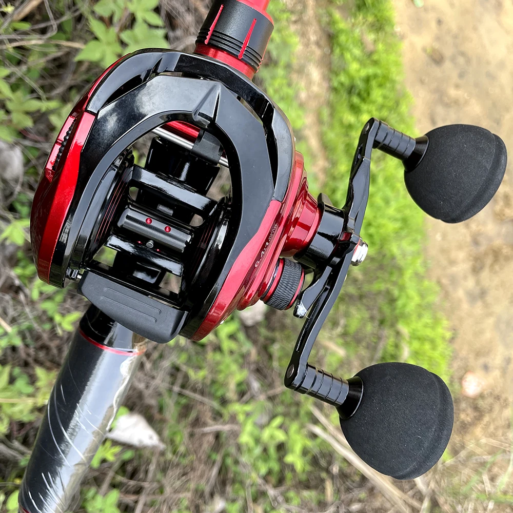 Bigbaits Casting Reel Deep Spool Ultralight Baitcasting Reel Baitcaster Fishing Coil Catfish Sea Bass Carp Reels 15kg Max Drag