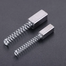 10 Pcs Carbon Brush 5.5*6*12mm Carbon & Metal For Home Sewing Machines Singer New Home Elna Kenmore Sewing Accessories