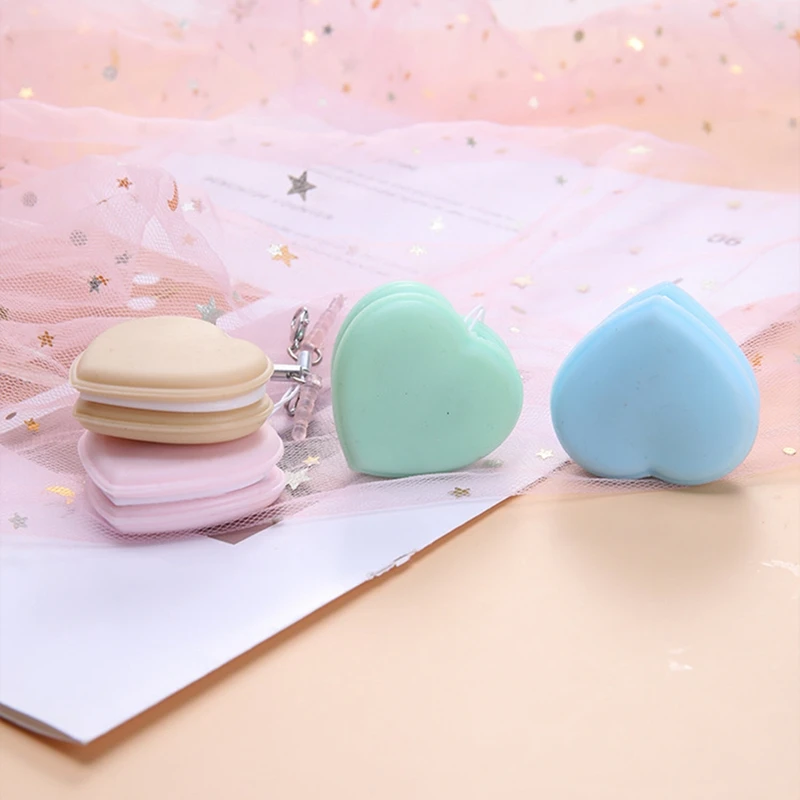 1 Piece Love Heart Shape Phone Wipe Cloth Lens Wipe Camera Lens Wipe Cleaning Tools Random Color